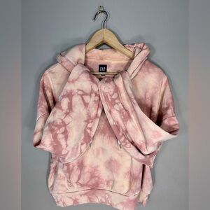 GAP Blush Tie-Dye Hoodie